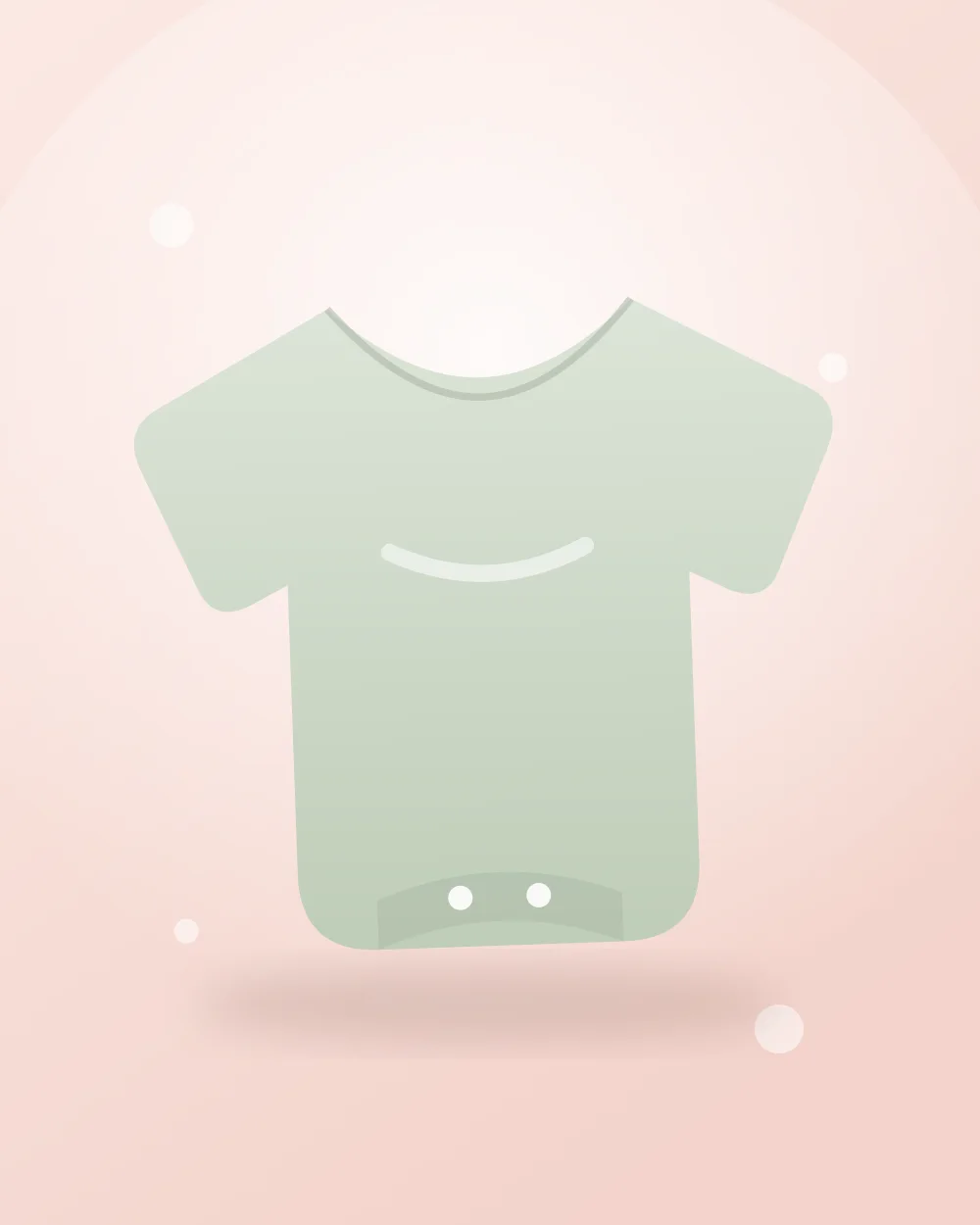Ribbed Bodysuit Trio, in Sage